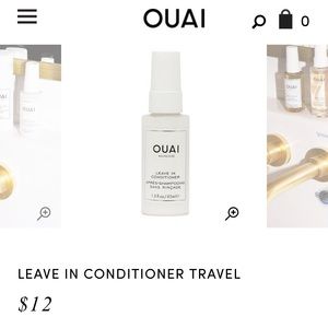 OUAI leave-in conditioner (travel size)